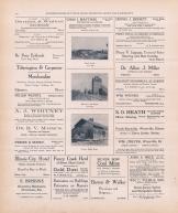 Garnett and Walton, Bank of Taylor Ridge, Chas J. Mattson, Dennis J. Bennett, Dr. Peter Eckhardt, Rock Island County 1905 Microfilm and Orig Mix